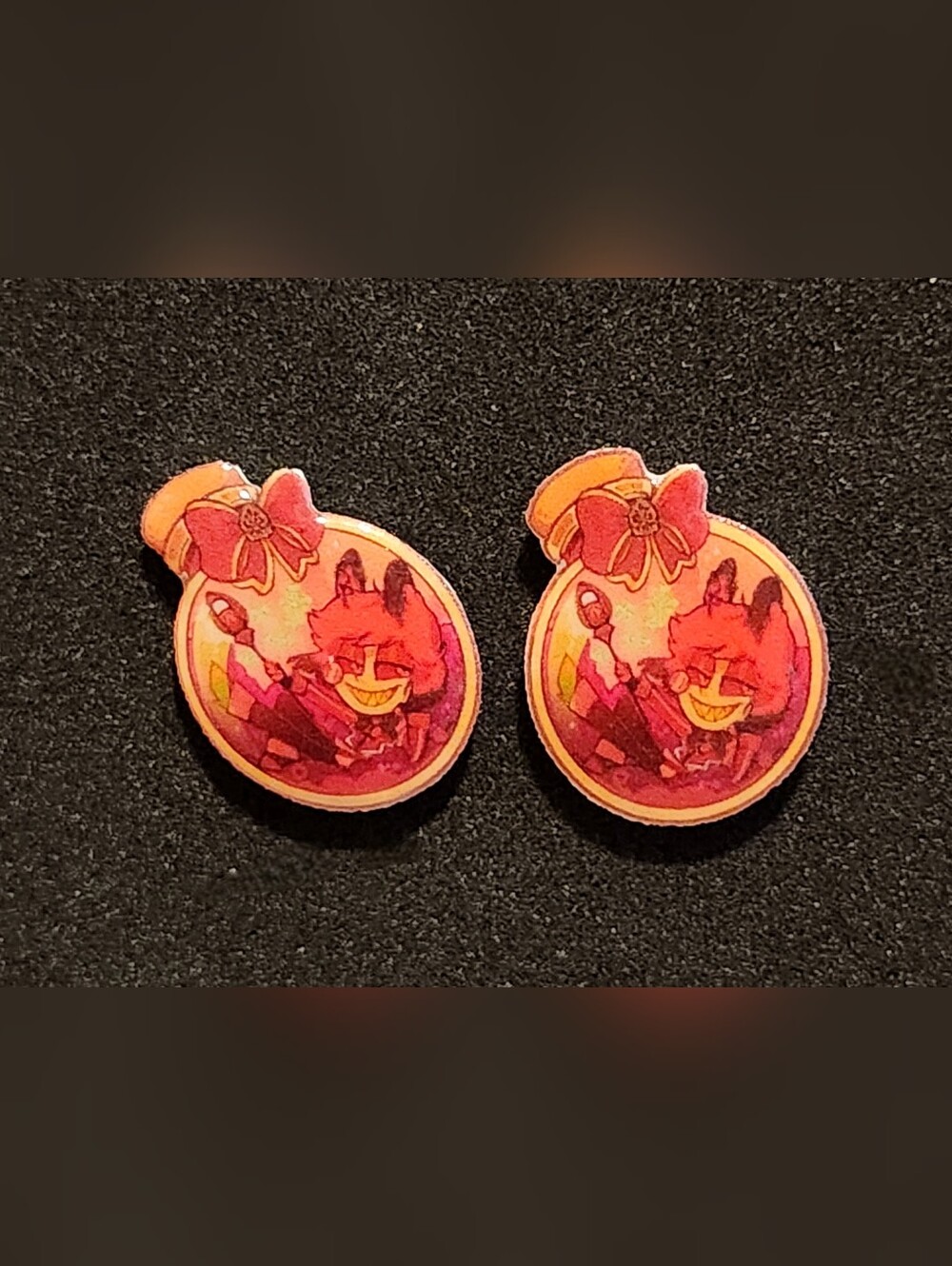 Alastor Earrings - Hazbin Hotel